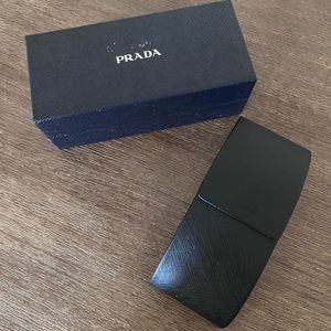 Prada sunglasses case with box